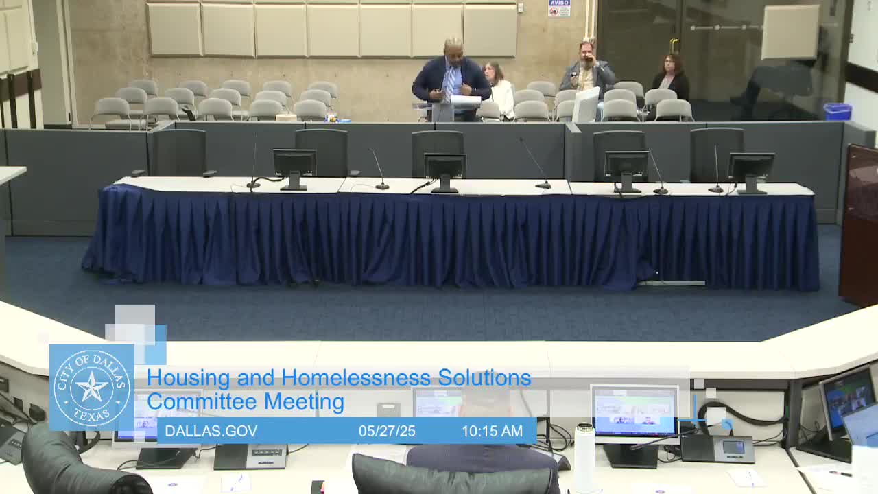Dallas Council faces voucher crisis affecting Miramar housing project timeline