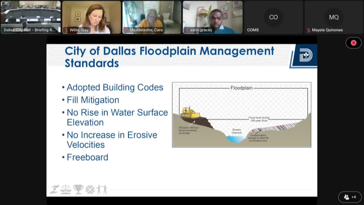 Dallas adopts floodplain management codes to enhance public safety and prepare for future risks