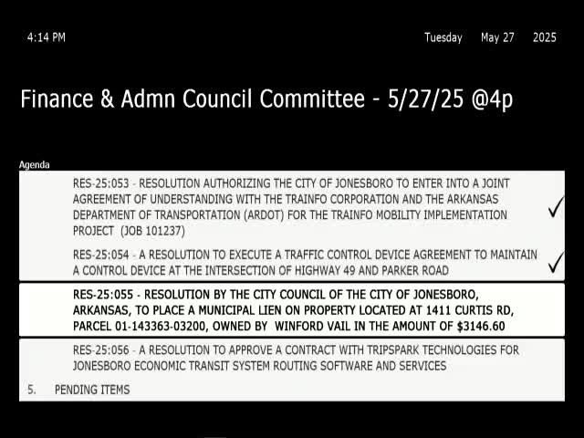 Jonesboro Council approves TripSpark Technologies for transportation routing software contract