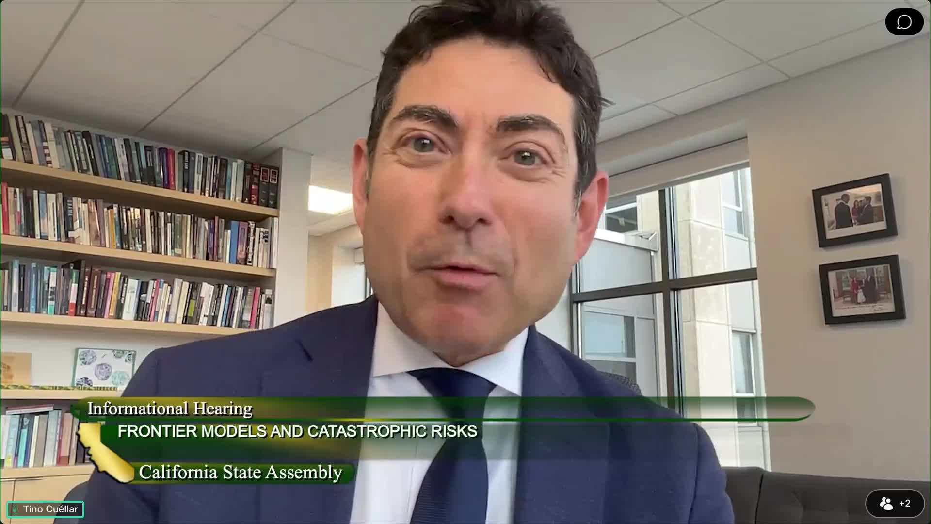 California leaders discuss policies to mitigate frontier AI risks and maximize benefits