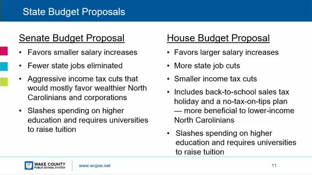 State House and Senate propose competing budget plans for teacher salary increases