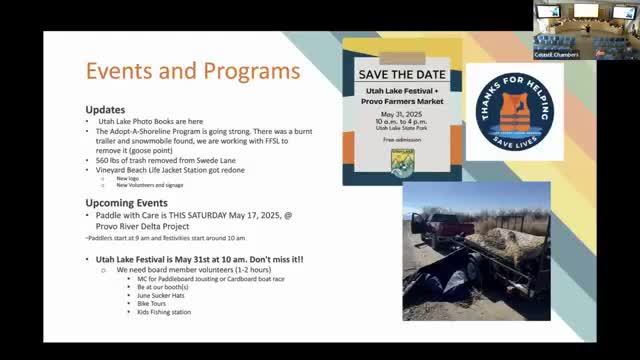 Vineyard Station funding boosts repairs and Utah Lake Festival activities