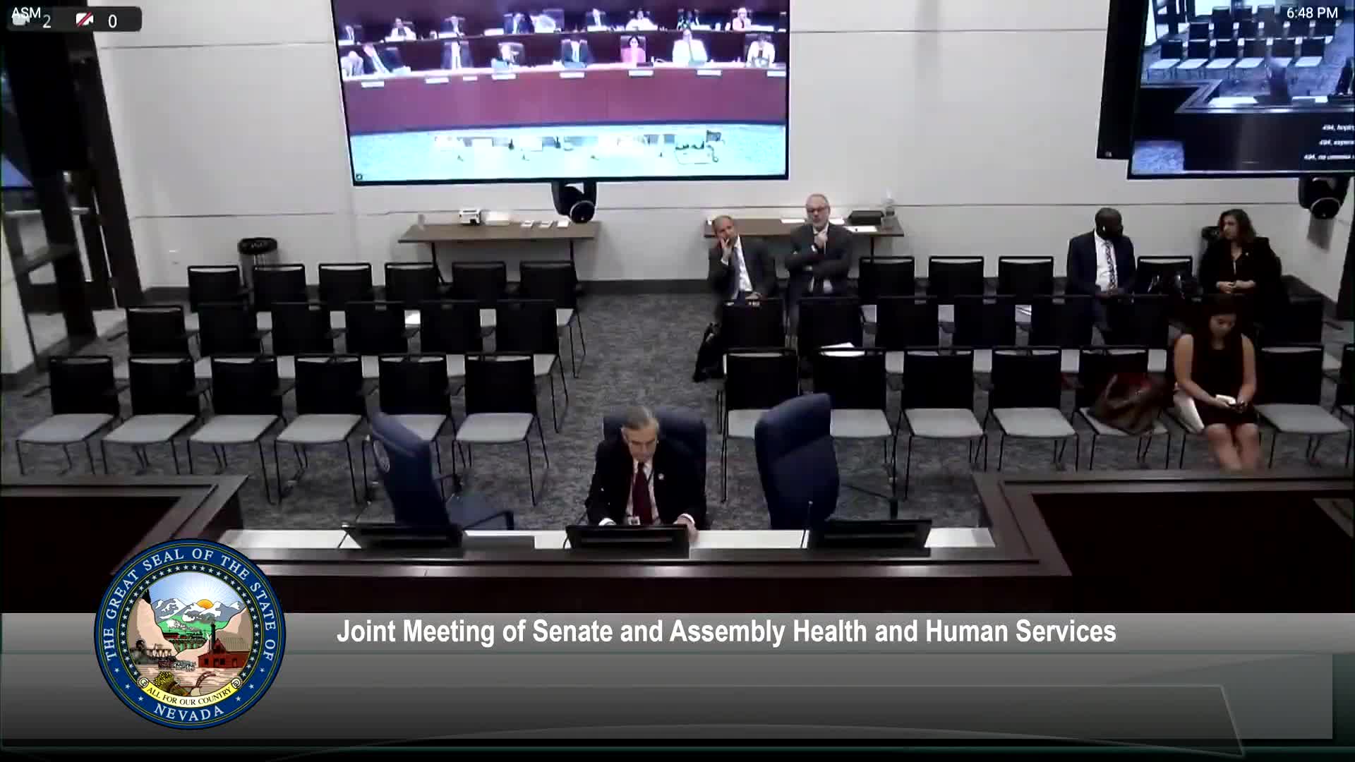 Heidi Sterner voices concerns on SB 494 during Nevada hearing
