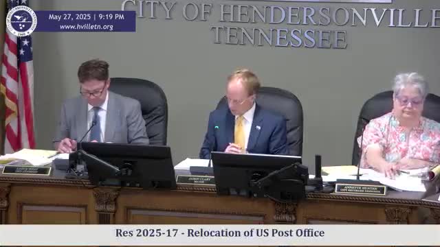 Hendersonville council directs staff to explore new post office location