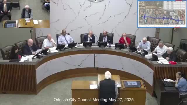 Odessa City Council approves design contract for East 20 Third Street reconstruction