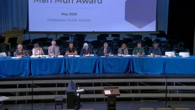 Middletown hires executive chef under state Chefs to School grant; district highlights nutrition initiatives