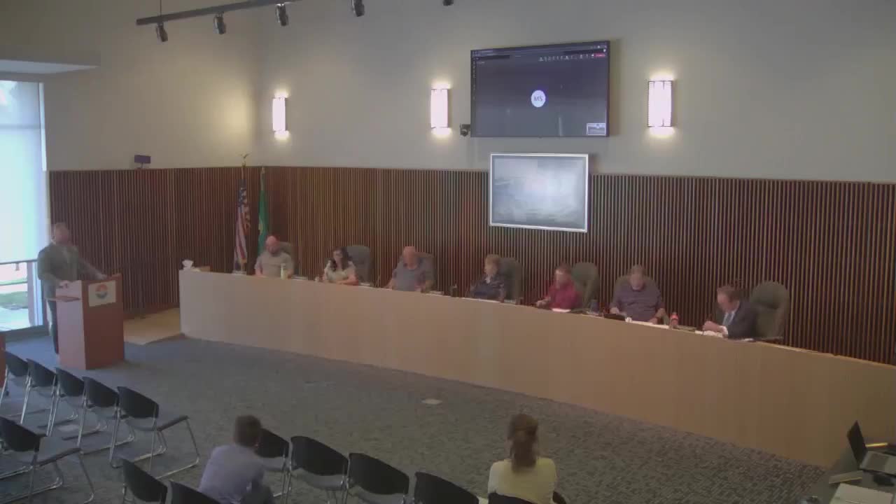 Pastor Noble discusses homeless support strategy at Moses Lake council meeting