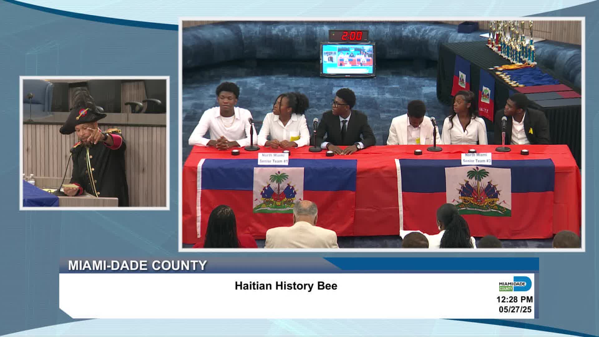 Commissioner Marlene Bastien honors exemplary students at recognition ceremony