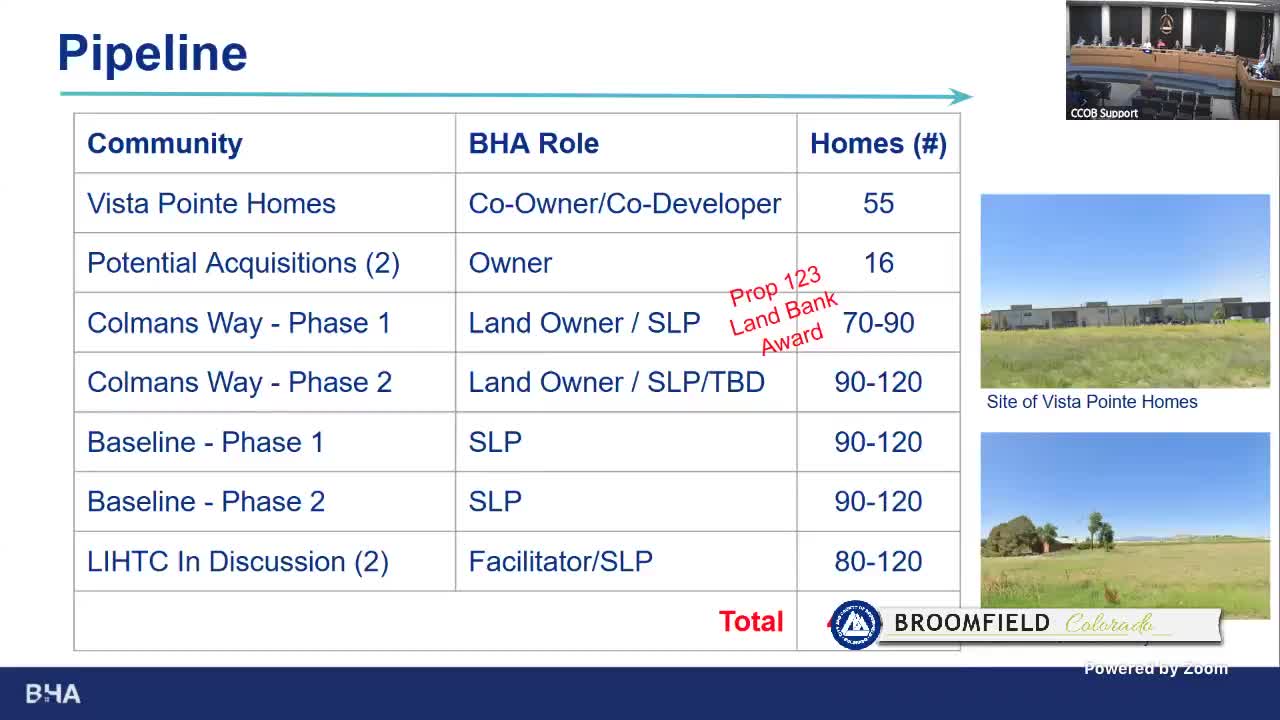 Broomfield Council unanimously approves intergovernmental housing agreement and Habitat for Humanity grant