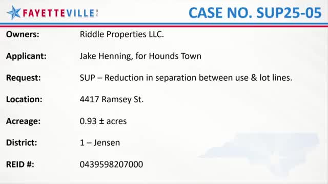 City Council reviews new pet care facility on Ramsey Street