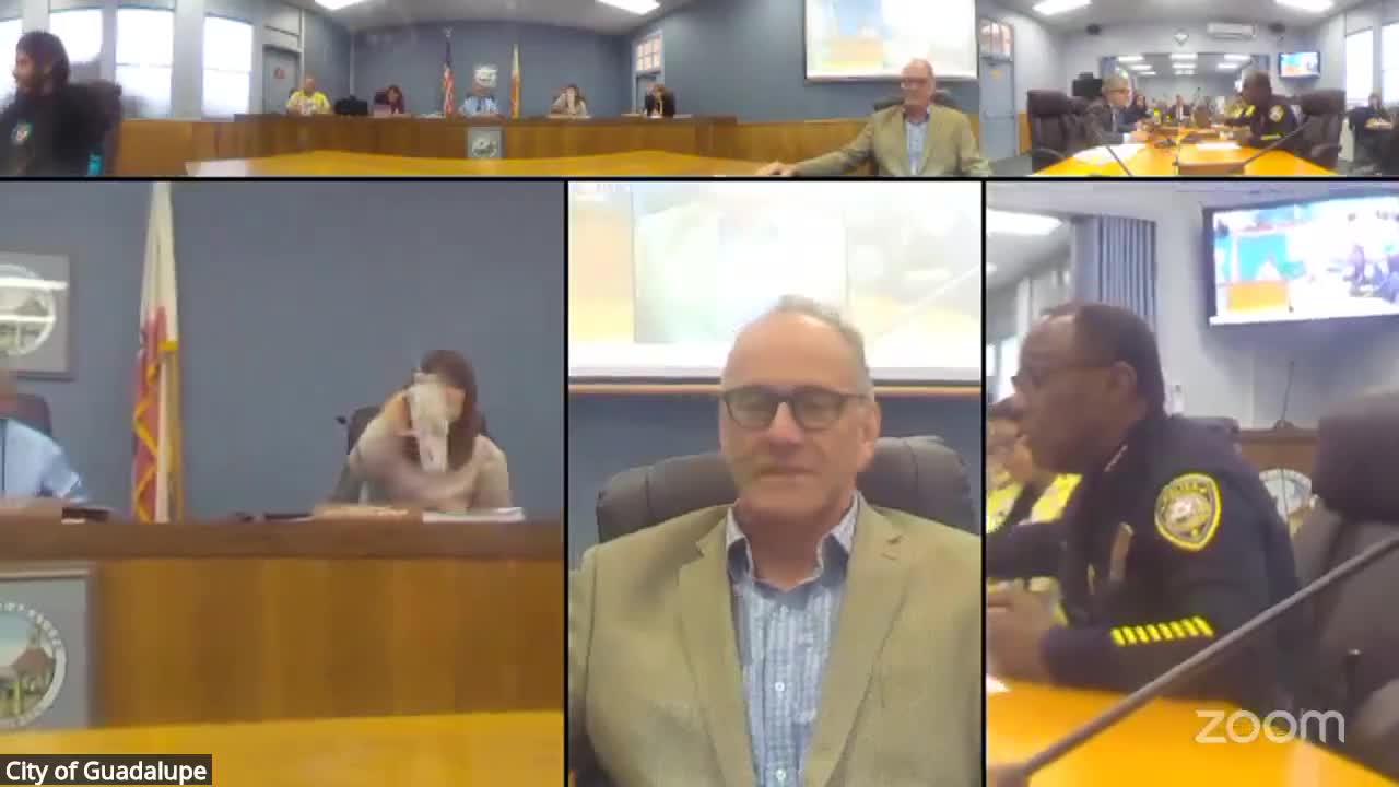 Guadalupe City Council celebrates Mayor Julian's birthday during regular meeting