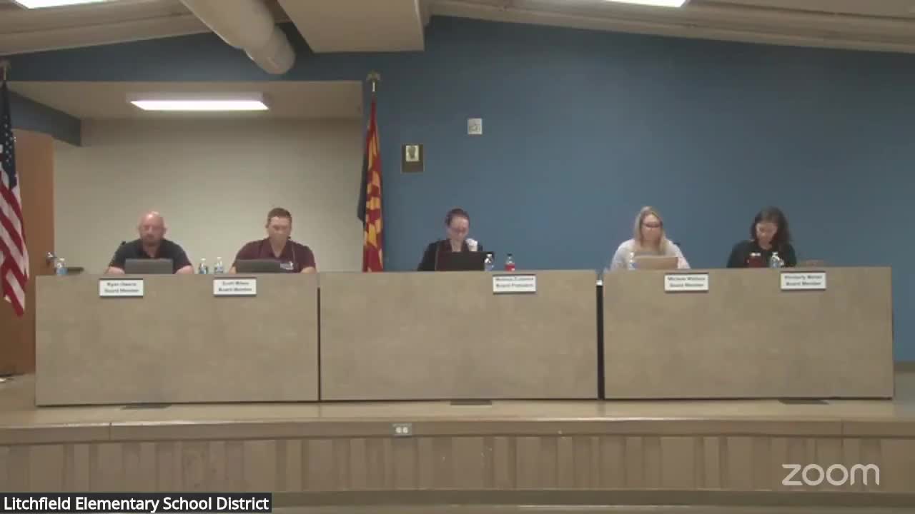 Litchfield Elementary Board approves three-year contract for Superintendent Carter Davidson