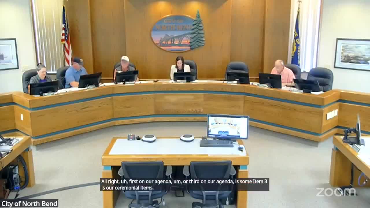 North Bend honors Scottie Lathron for 20 years of police service
