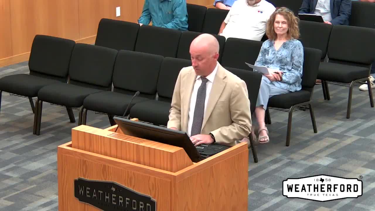 Weatherford City Council approves $1.05M trail connectivity plan through 8020 agreement