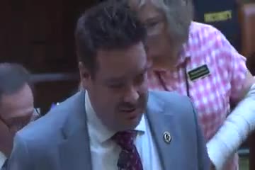 Representative McPherson presents tax credit for firearm safety devices to curb youth suicide