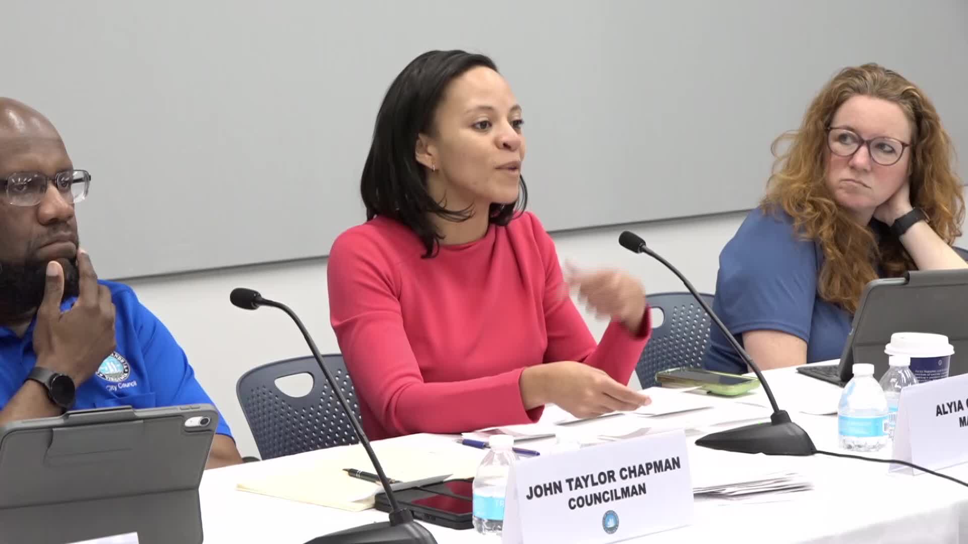 Alexandria City Council discusses Human Rights Commission's recommendations on Gaza ceasefire