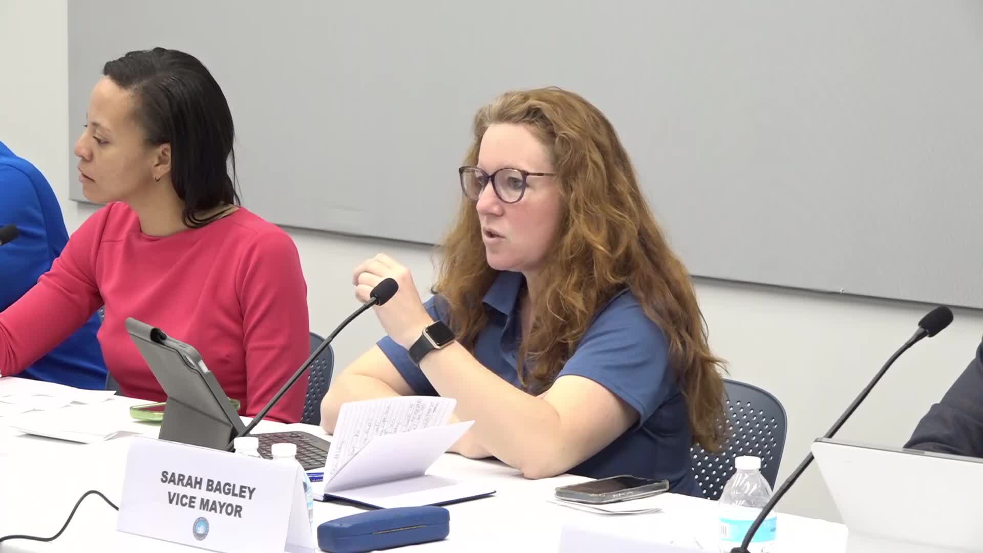 Vice Mayor Bagley addresses Holmes Run Veil restoration timeline and funding sources