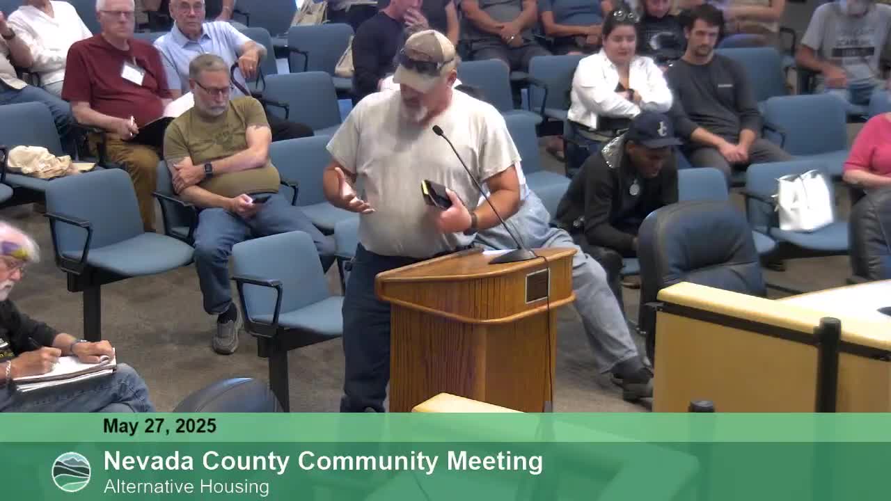Community Voices Push for Tiny Home Regulations in Grass Valley