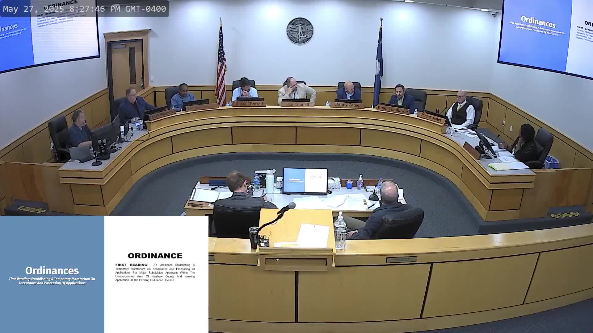 Kershaw County Council debates moratorium on minor subdivisions to address growth concerns