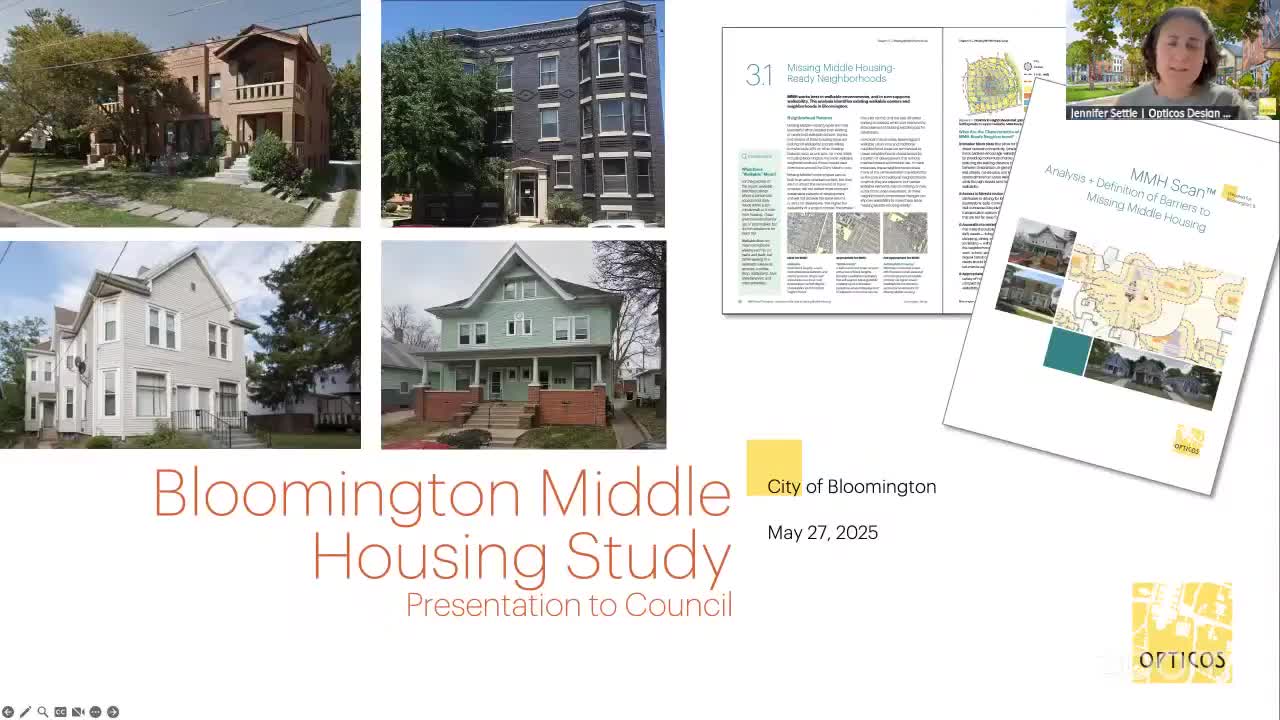 Bloomington housing study highlights need for diverse housing options and regulatory changes