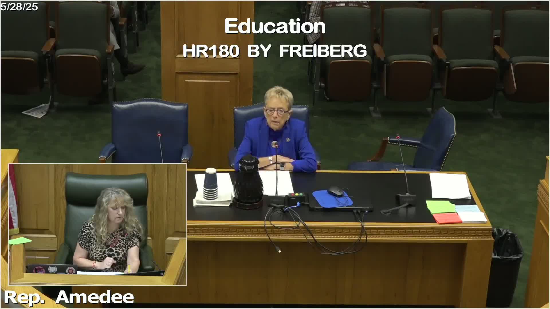 Representative Freyberg proposes HR 180 study group to address school truancy issues