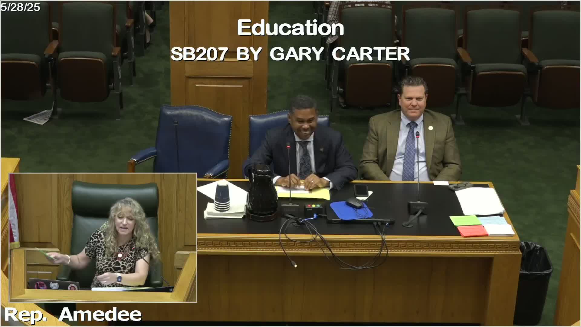 Representative Taylor advances Senate Bill 207 with unanimous support