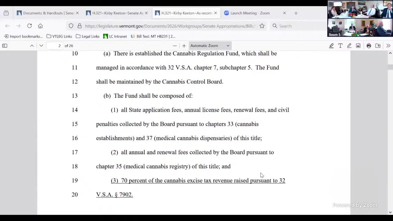 Committee modifies cannabis fund allocation for after school and substance misuse programs