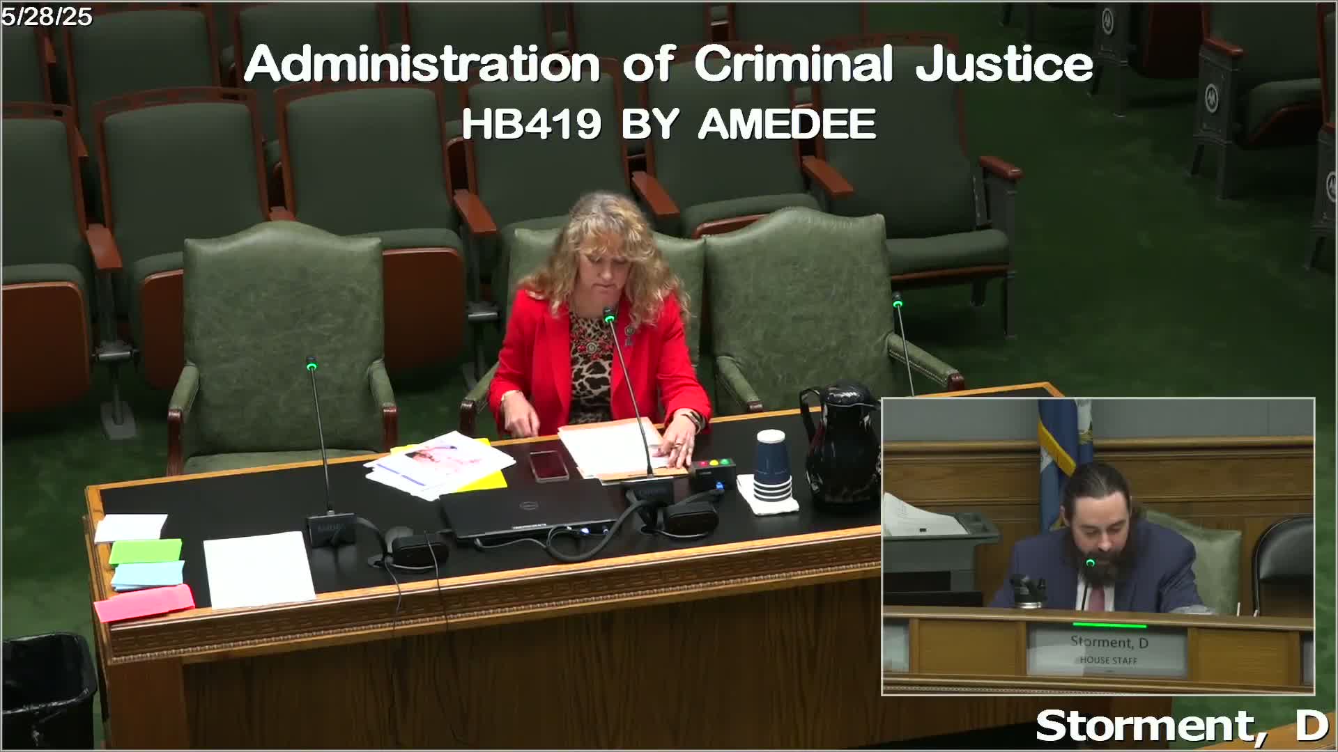 Representative Amade introduces House Bill 419 to ban intentional exposure to self spreading pathogens