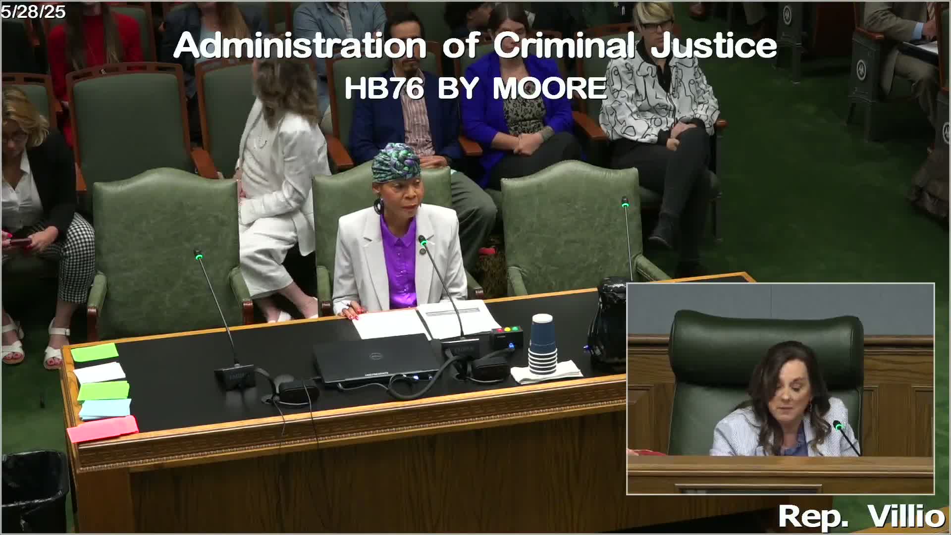 Representative Moore advocates for HB 76 addressing HIV disclosure liabilities