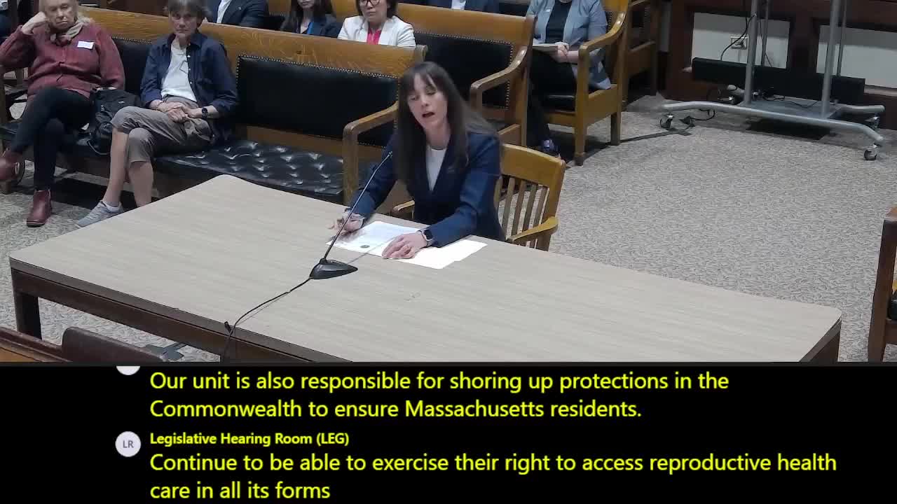 AG Campbell advocates for strengthening Massachusetts shield law protections for abortion and gender care
