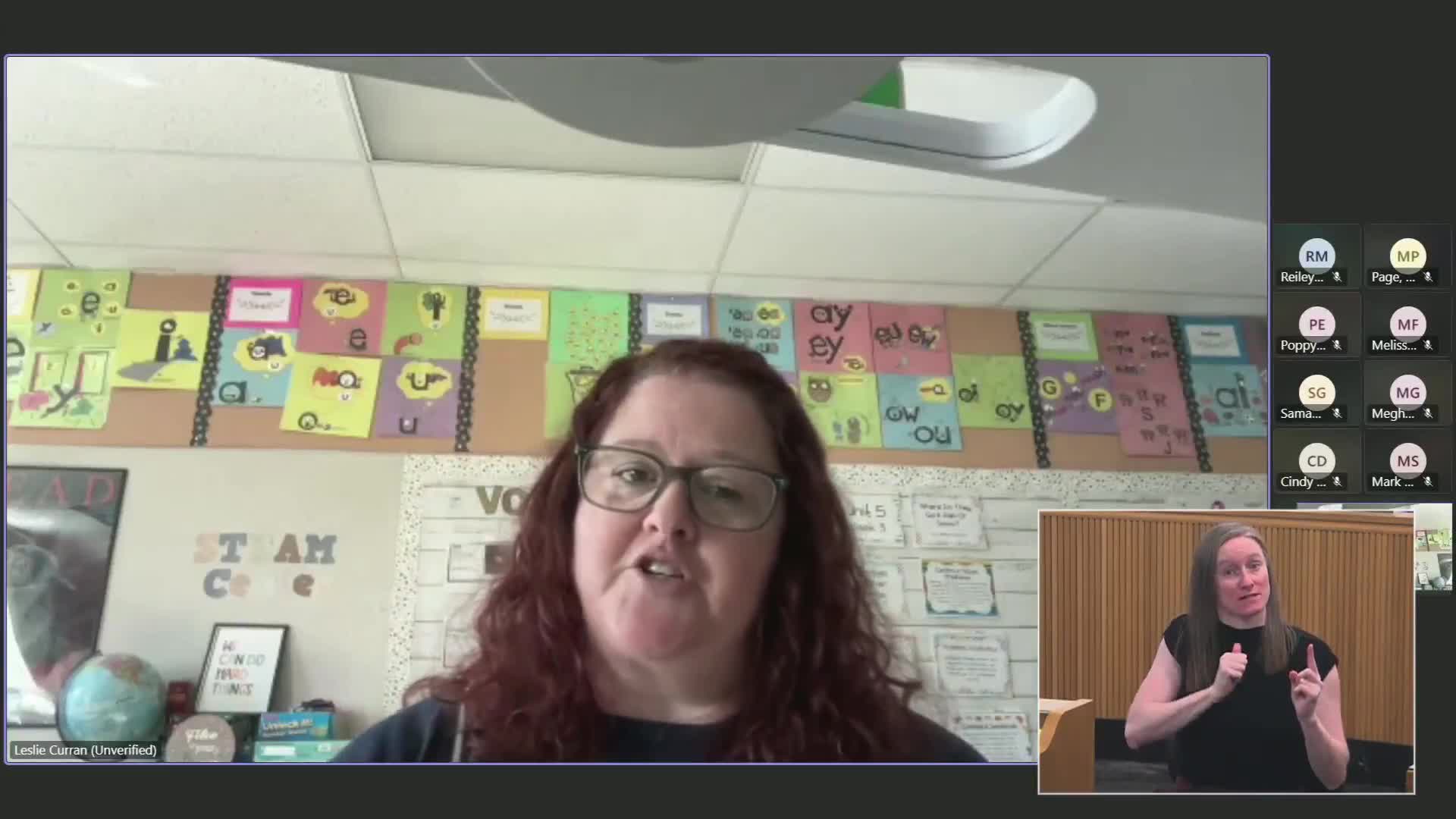 Second grade teacher advocates for literacy funding and targeted reading support
