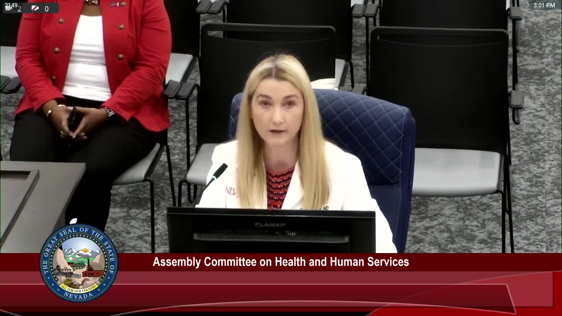 Senator Pesina advocates for Senate Bill 262 to expand Nevada's medical residency programs
