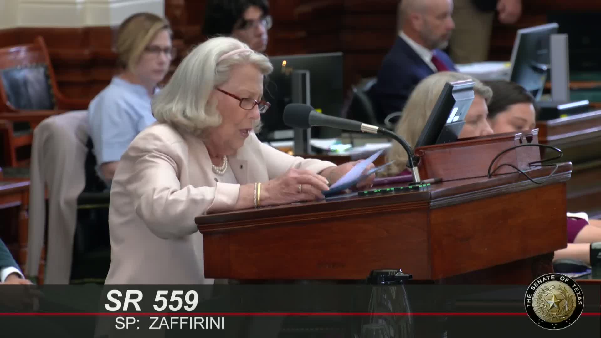 Texas Senate honors Maria Teresa Flores Cavazos with Senate Resolution 559