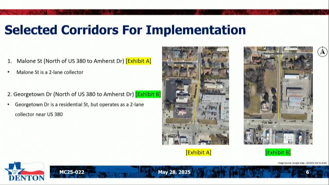 City planners recommend safe biking corridors near US 380 and residential areas