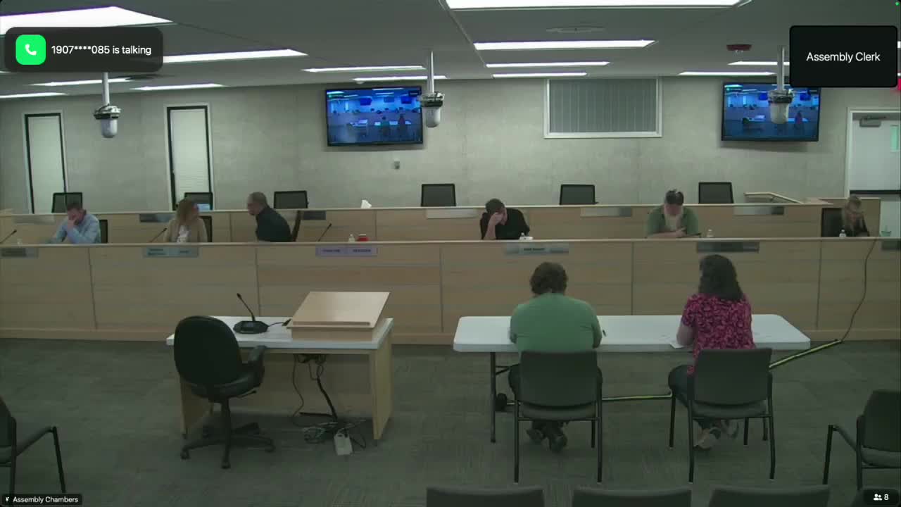 Mister Basarjan challenges property assessments during borough board meeting