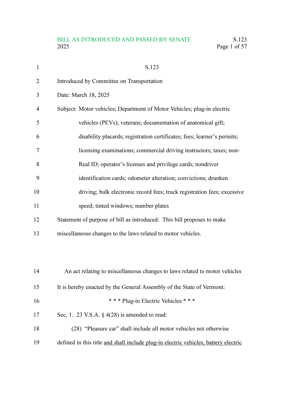 Vermont amends enhanced driver's license rules to include veteran designation
