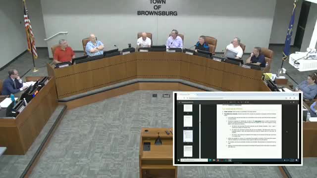Brownsburg Planning Commission approves UDO text amendments amid public hearing