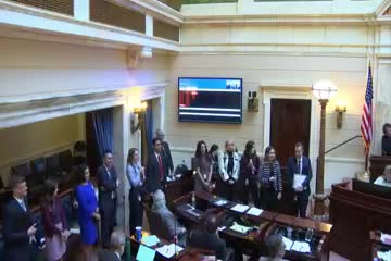 Senator Milner honors key staff members for exceptional contributions