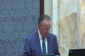 Senator Winterton introduces child actor Harrison Middleton at Capitol for birthday surprise