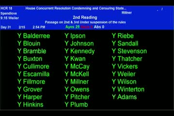 House passes resolution to censure school board member Natalie Klein with unanimous vote