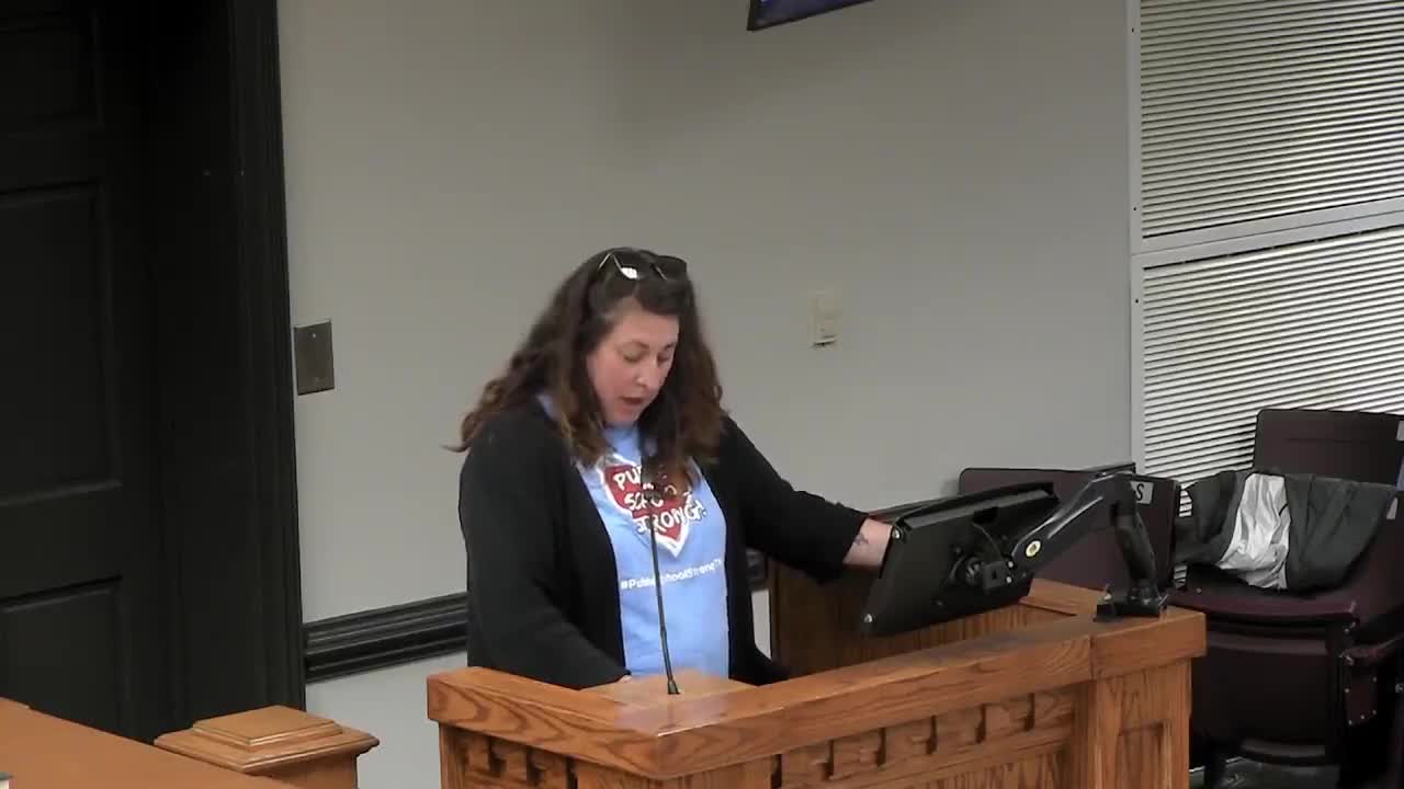 Community advocates push Sumner County School Board for inclusive playgrounds and oppose vouchers