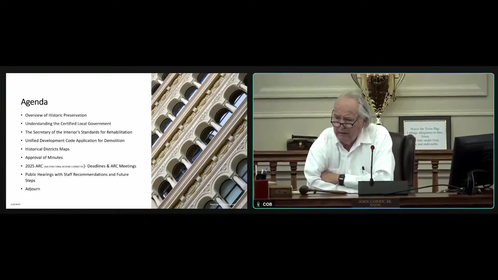 Brownsville preservation commission delays approval of East Polk infill after staff flags dimensional, parking and landscaping errors