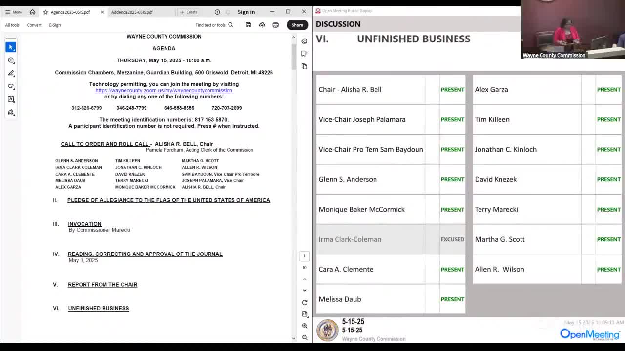 Wayne County Commission urges Congress to preserve tax-exempt status for municipal bonds
