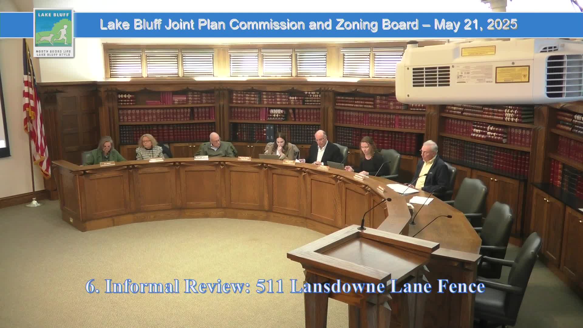 Jonathan Bosch seeks approval for 6 foot fence on Moffett Road corner lot