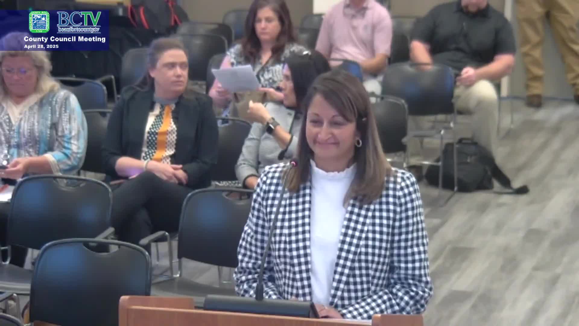 Finance committee sends Beaufort County FY2026 budget ordinance to council for first reading