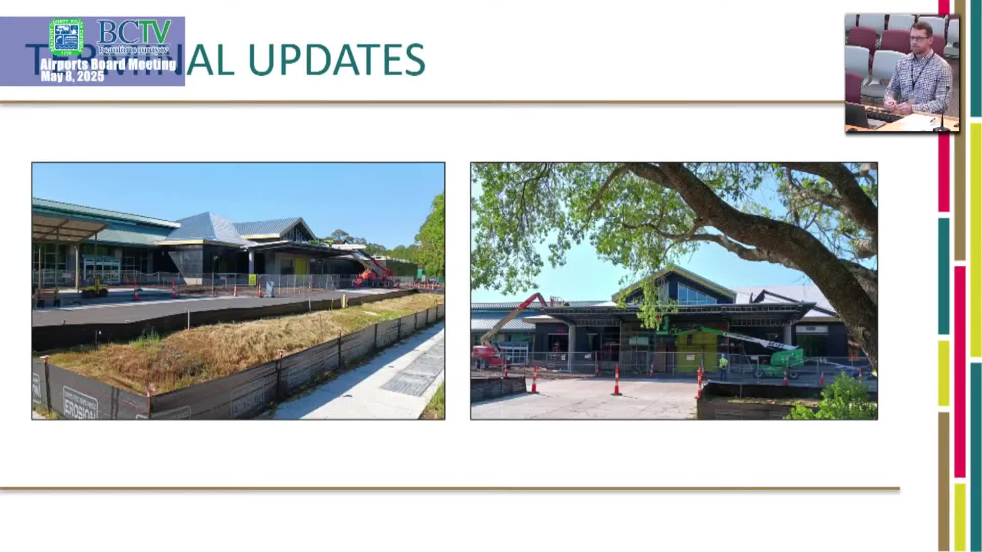 Airport updates: terminal and airfield projects, FAA grant filings and ongoing airline cost‑recovery adjustments