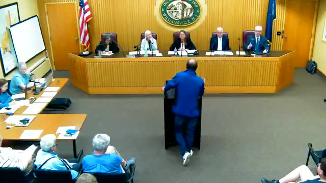 Residents voice concerns over Williamsville village projects at board meeting