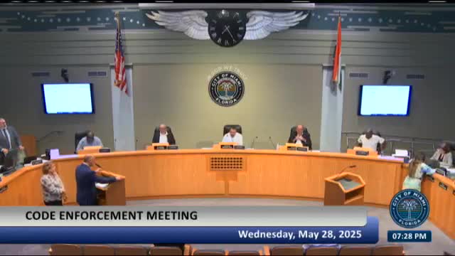 Miami City Council approves $7500 lien reduction for vacant land compliance