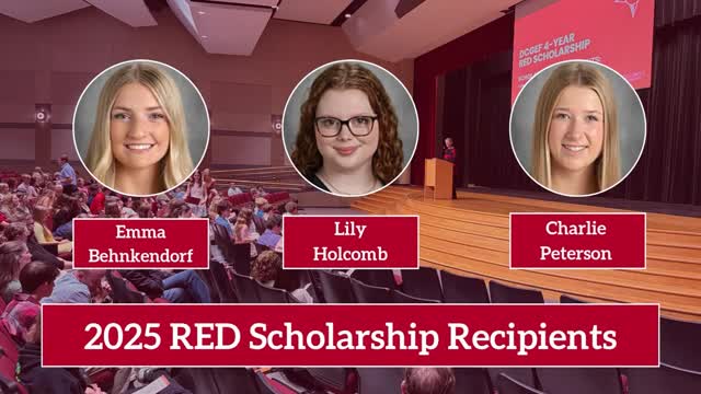 Local student receives generous community scholarship for college education