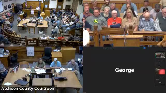 Atchison County residents discuss concerns over wind farms and zoning regulations